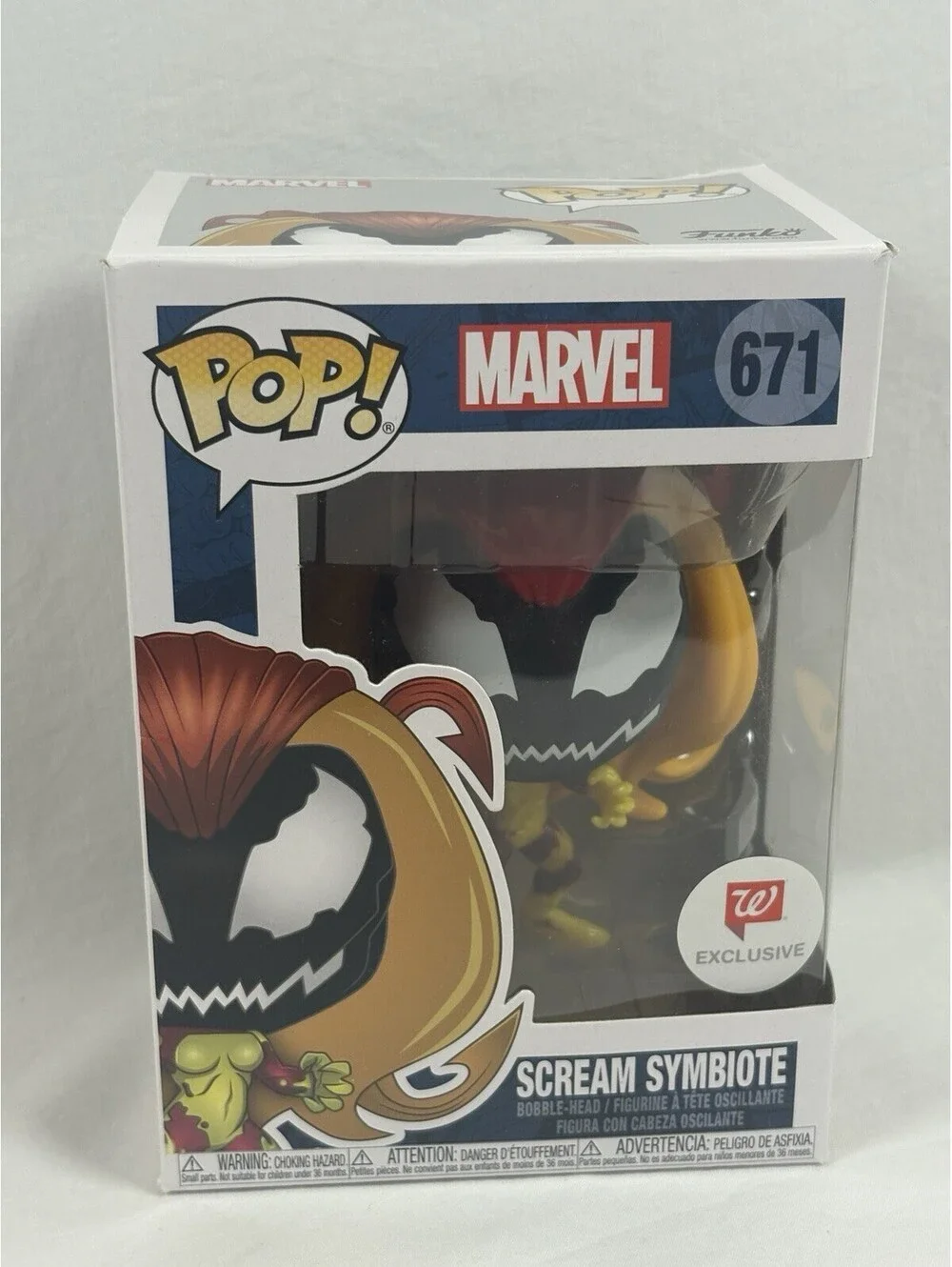 Funko Scream Symbiote #671 Pop! Vinyl Bobblehead Walgreens Exclusive